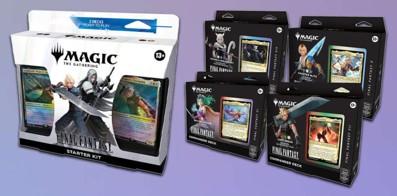 Final Fantasy Magic: The Gathering Commander mazos con descuento en la venta del Día del Trabajo de Amazon