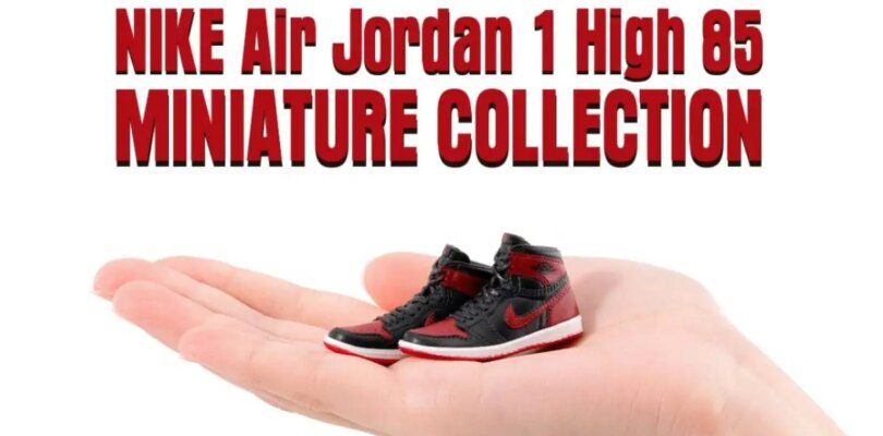 Bandai Namco Teased Nike Air Jordan Model Kit, Gashapon