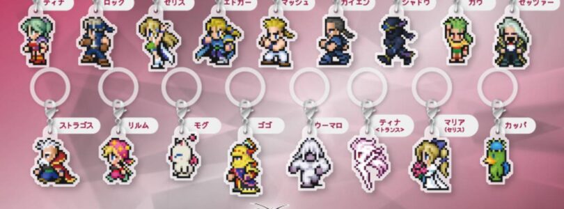Final Fantasy Pixel Remaster Charms Cover FFV, FFVI Characters