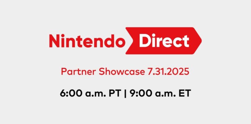 July 2025 Nintendo Direct Partner Showcase Airs Tomorrow