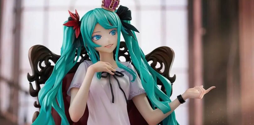 New Hatsune Miku World is Mine Figure Wears a Crown