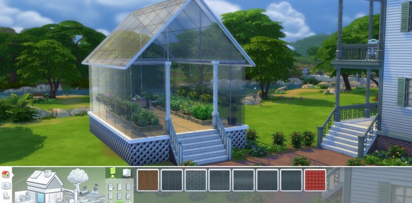 Paredes de vidrio, plantas de techo, actualizaciones del menú de colecciones, ajustes de calidad de vida de inventario y más llegan al Sims 4 con el último parche