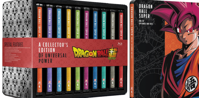 La serie Dragon Ball Super Complete con 10 estuches de acero obtiene un descuento de $ 70
