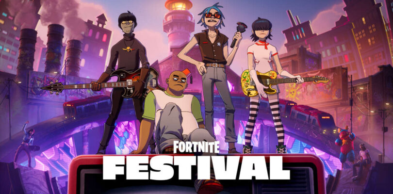 Es la temporada de Gorillaz en Fortnite Festival