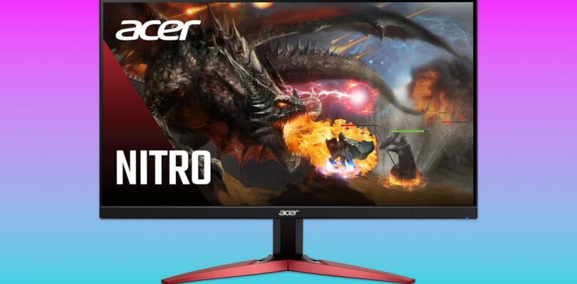 Este Monitor de juegos de Acer Nitro sigue siendo más de $ 100 en Amazon y nos preguntamos si se han olvidado de actualizarlo.