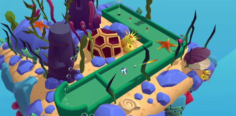 Pocket Mini Golf 2 hunde un agujero en uno en Xbox, PC & Play en cualquier lugar