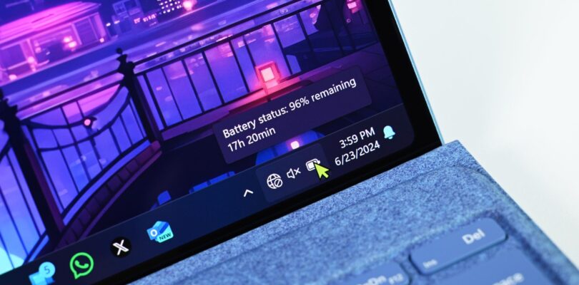 Surface Pro 11 y Surface Latop 7 ahora pueden habilitar el límite de carga del 80%
