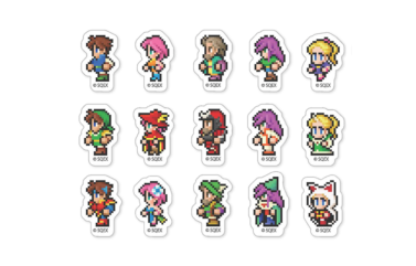 La nueva mercancía de Final Fantasy incluye personajes FFVI