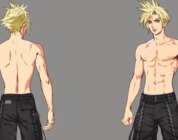 FFVII Rebirth Cloud Wild Surf Swimsuit Designed to Reference Zack