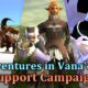 FFXI Adventures in Vana’diel Campaña de apoyo celebrada en septiembre