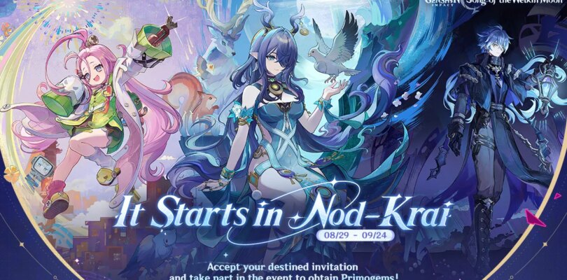 6.0 Genshin Impact actualización llamada Versión Luna I, se lanza en septiembre