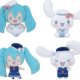 Hatsune Miku Cinnamoroll Plush usa uniformes de marinero