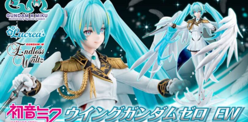 Hatsune Miku Gundam Wing Zero EW Figura debuta en junio