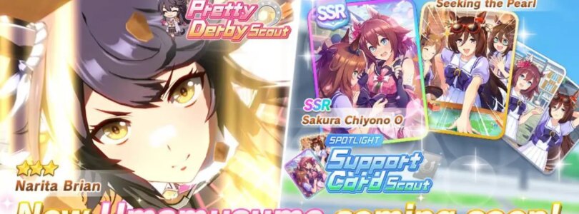 Conoce a Narita Brian antes del estandarte del personaje de Umamusume