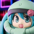 Hatsune Miku Gundam Zaku Figura basada en el video musical de Mitchie M
