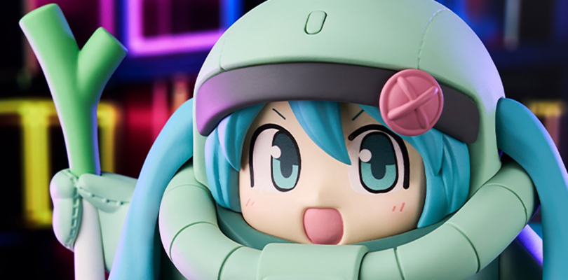 Hatsune Miku Gundam Zaku Figura basada en el video musical de Mitchie M