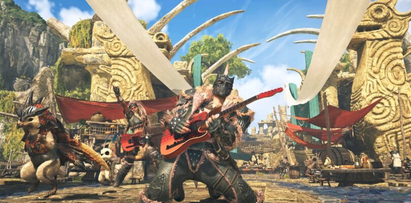 Monster Hunter Wilds Fender Guitar Crossover Event Quest comienza
