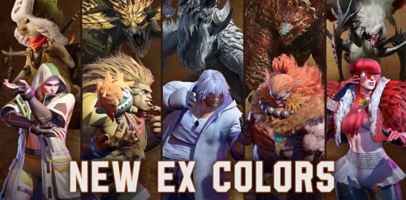 Monster Hunter Wilds Ex personaje de los colores Dirígete a Street Fighter 6