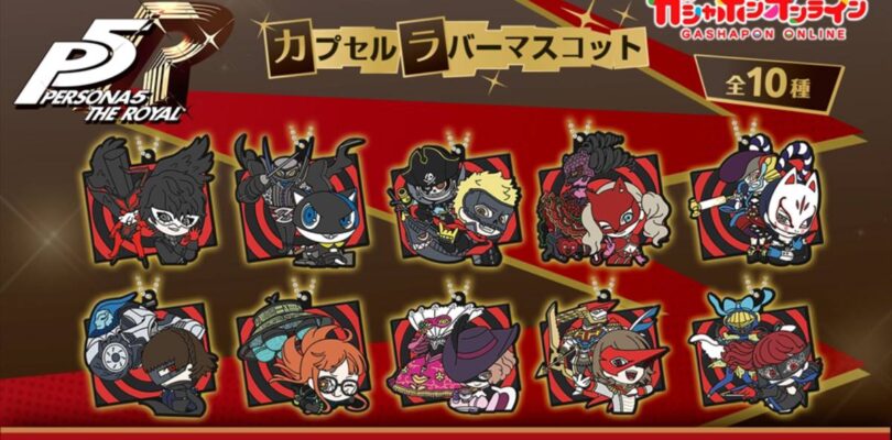 Persona 5 Royal Keychains muestra personajes con sus personajes