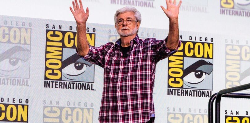 George Lucas se presenta previsajes de su Museo de Historia Narrativa de Lucas en la primera aparición de Comic-Con