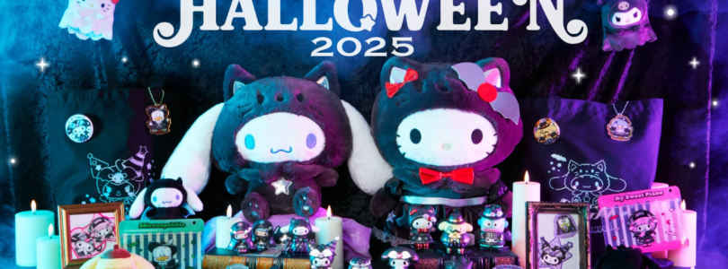 Sanrio Halloween 2025 mercancía mostrada