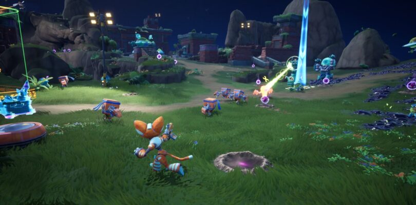 Chip ‘n Clawz vs. The Brainioids Review: el juego de estrategia más singular de PS5