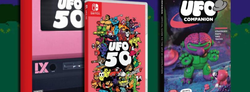 UFO 50 Switch Physical Deluxe Edition Includes a Guide