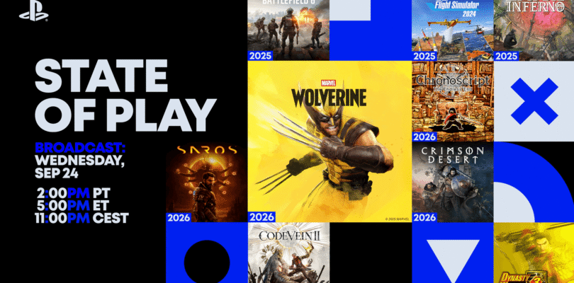 Estado del juego septiembre 2025: todos los anuncios, trailers