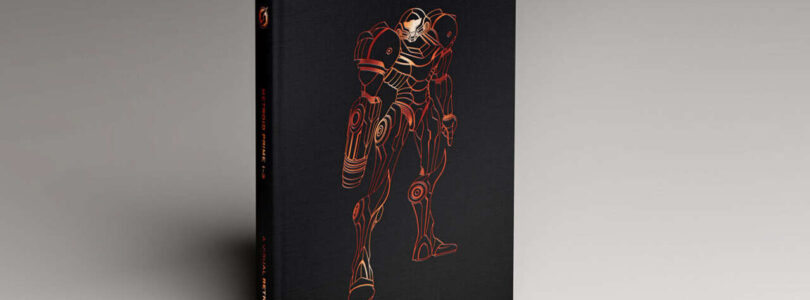 Metroid Prime 1-3: una retrospectiva visual tiene una cubierta confusa con arte metálico