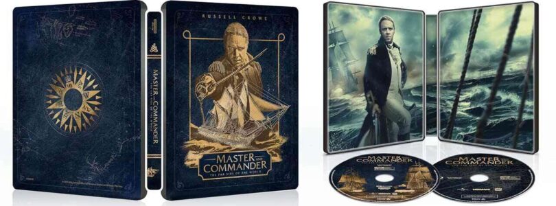 Master and Commander Limited Edition 4K Steelbook reabastecido en Amazon