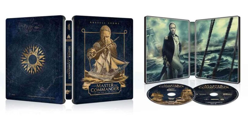 Master and Commander Limited Edition 4K Steelbook reabastecido en Amazon