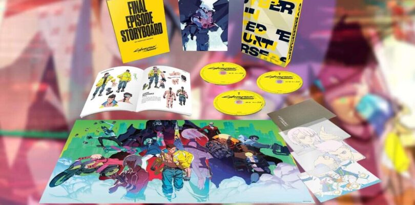 El próximo set de ciberpunk: edgerunners blu-ray se ve genial