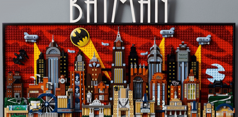 LEGO Batman Animated Series 3d Wall Art obtiene un descuento raro en Walmart
