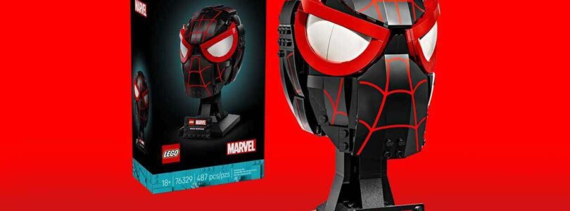 El set de LEGO de la máscara de Miles Morales tiene un 60% de descuento en Walmart solo dos meses después del lanzamiento