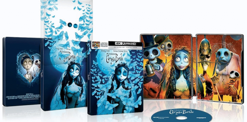 Corpse Bride Limited Edition Steelbook Peders con descuento, lanza esta semana
