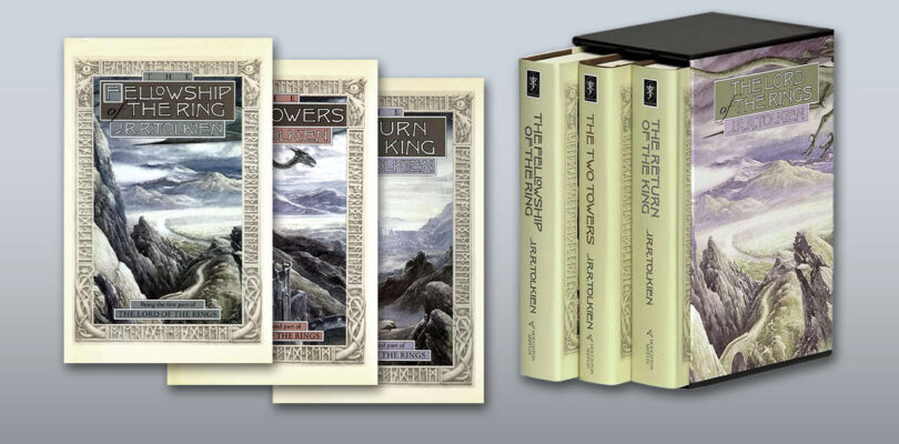 Vintage Lord of the Rings Book Box Set tiene un 55% de descuento para Prime Big Deal Days