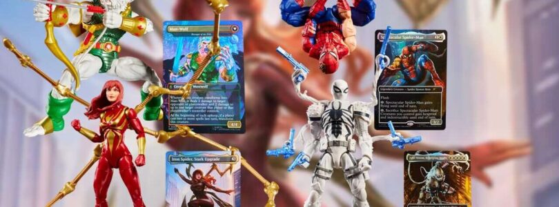 Las nuevas figuras de Marvel Legends están incluidas con tarjetas de aluminio de Spider-Man Spider-Man