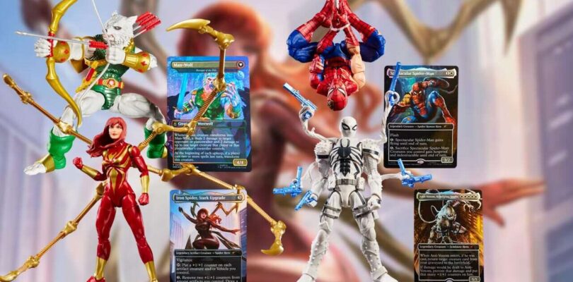 Las nuevas figuras de Marvel Legends están incluidas con tarjetas de aluminio de Spider-Man Spider-Man
