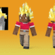 Minecraft está cruzando con Dragonball Z, incluido el cabello gratis Super Saiyan ahora
