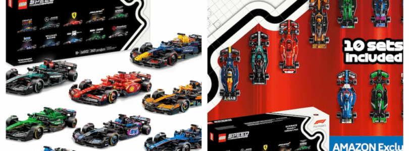 Amazon reabastece el paquete de coleccionista exclusivo de LEGO Formula 1 seis meses después de vender