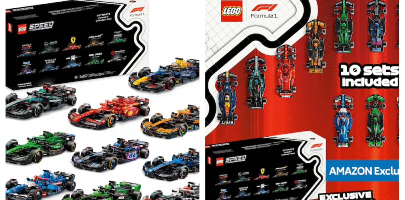 Amazon reabastece el paquete de coleccionista exclusivo de LEGO Formula 1 seis meses después de vender