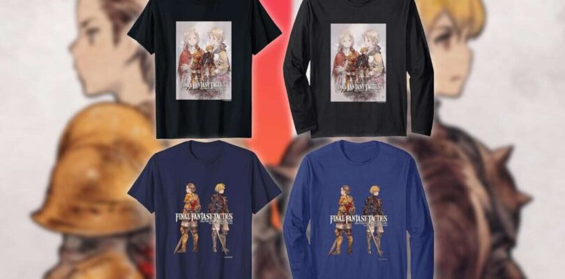 La ropa oficial de Final Fantasy Tactics está disponible en Amazon