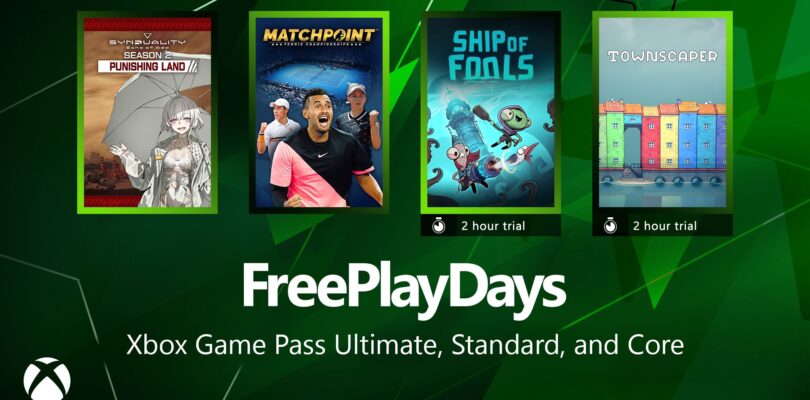 Días de juego gratuito – Echo de sindualidad de Ada, campeonatos de tenis de Matchpoint, barco de tontos y paisaje urbano