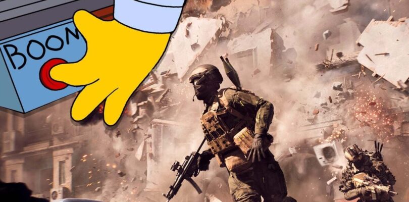 Battlefield 6 Los desarrolladores tienen un botón divertido que explota todo el mapa