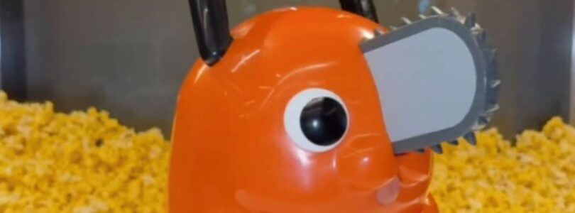 Bucket de palomitas de maíz de la película de motosa