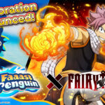 Faaast Penguin X Fairy Tail Collab Speeds Into Battle Royale Arena a partir del 1 de octubre
