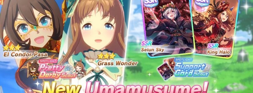 Umamusume el condor pasa y grass wonder jrpg Style alts aparecen