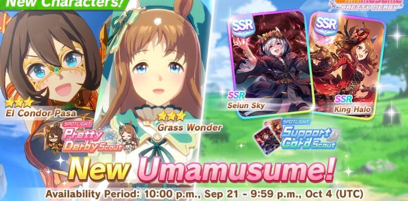 Umamusume el condor pasa y grass wonder jrpg Style alts aparecen