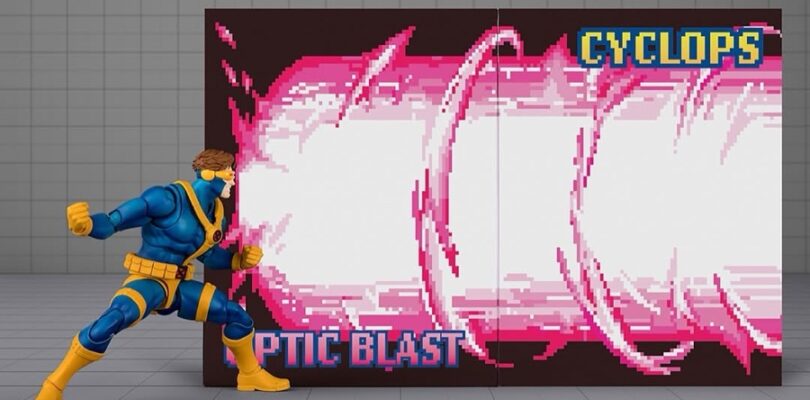 ¡SH FIGUARTS CYCLOPS FUCTA PARA PARA PAREDO! (Bandai Gamerverse Marvel vs Capcom)