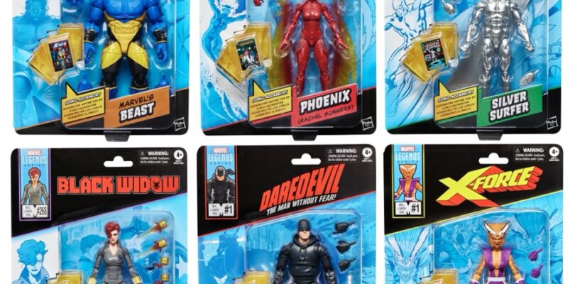 Marvel Legends Mini Comics Wave 2! ¡Bestia! ¡Temerario! ¡Silver Surfer!